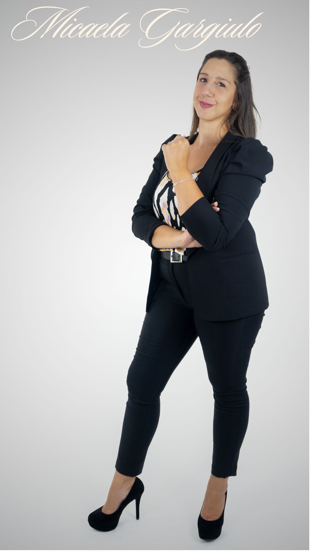 Micaela Gargiulo en acción